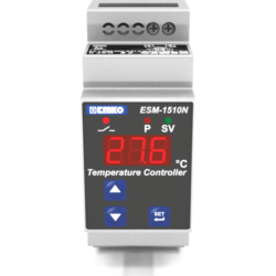 EMKO ESM-1510-N 2-point temperature controller with heating and cooling function for top-hat rail mounting