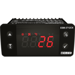 EMKO ESM-3712-CN 2-Punkt Kühlregler mit Abtaufunktion, Timer und Summer