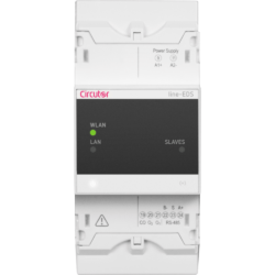 Enregistreur de données CIRCUTOR Line-EDS-PS avec serveur web intégré et logiciel PowerStudio