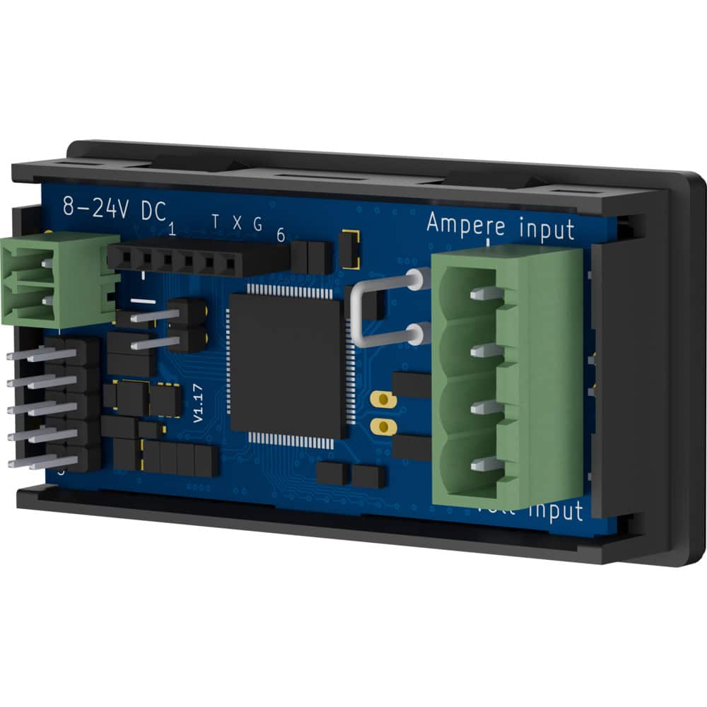 TDE Instruments DPM36-AV digitales Multimeter Einbauinstrument für Spannung AC/DC Strom 10 A AC/DC oder Stromwandler und Frequenzmessung – Image 9