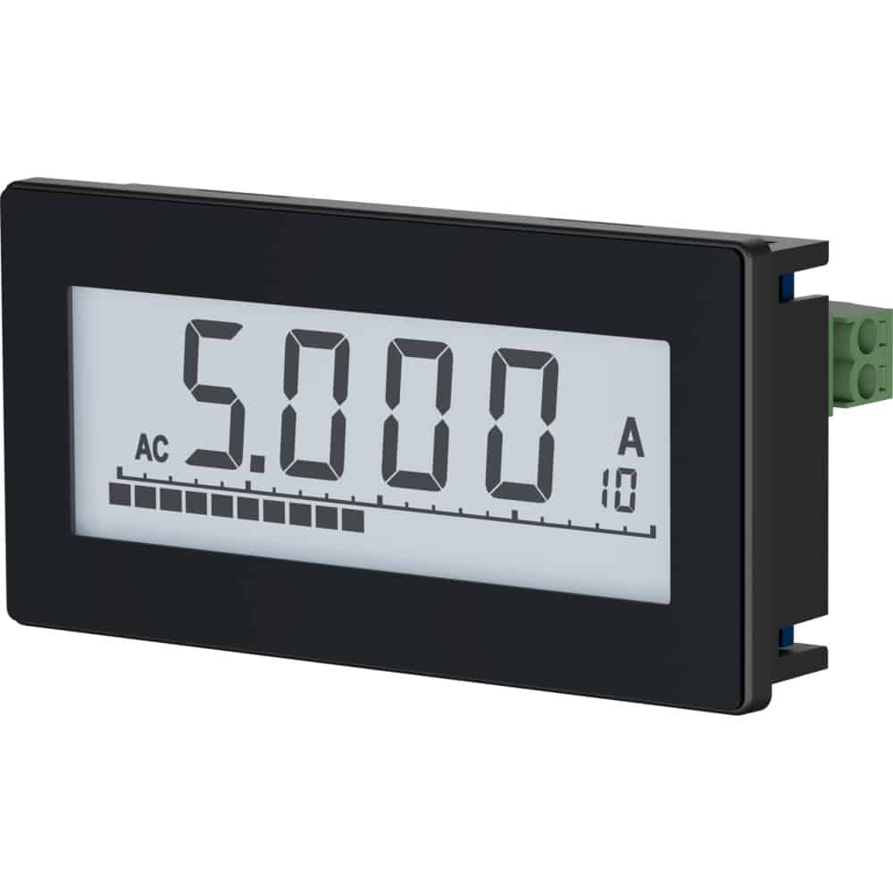 TDE Instruments DPM36-AV digitales Multimeter Einbauinstrument für Spannung AC/DC Strom 10 A AC/DC oder Stromwandler und Frequenzmessung – Image 3