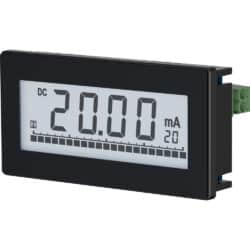 TDE Instruments DPM36-P Instrument numérique encastrable évolutif pour signaux analogiques 0/4 à 20 mA et 0/2 à 10 V