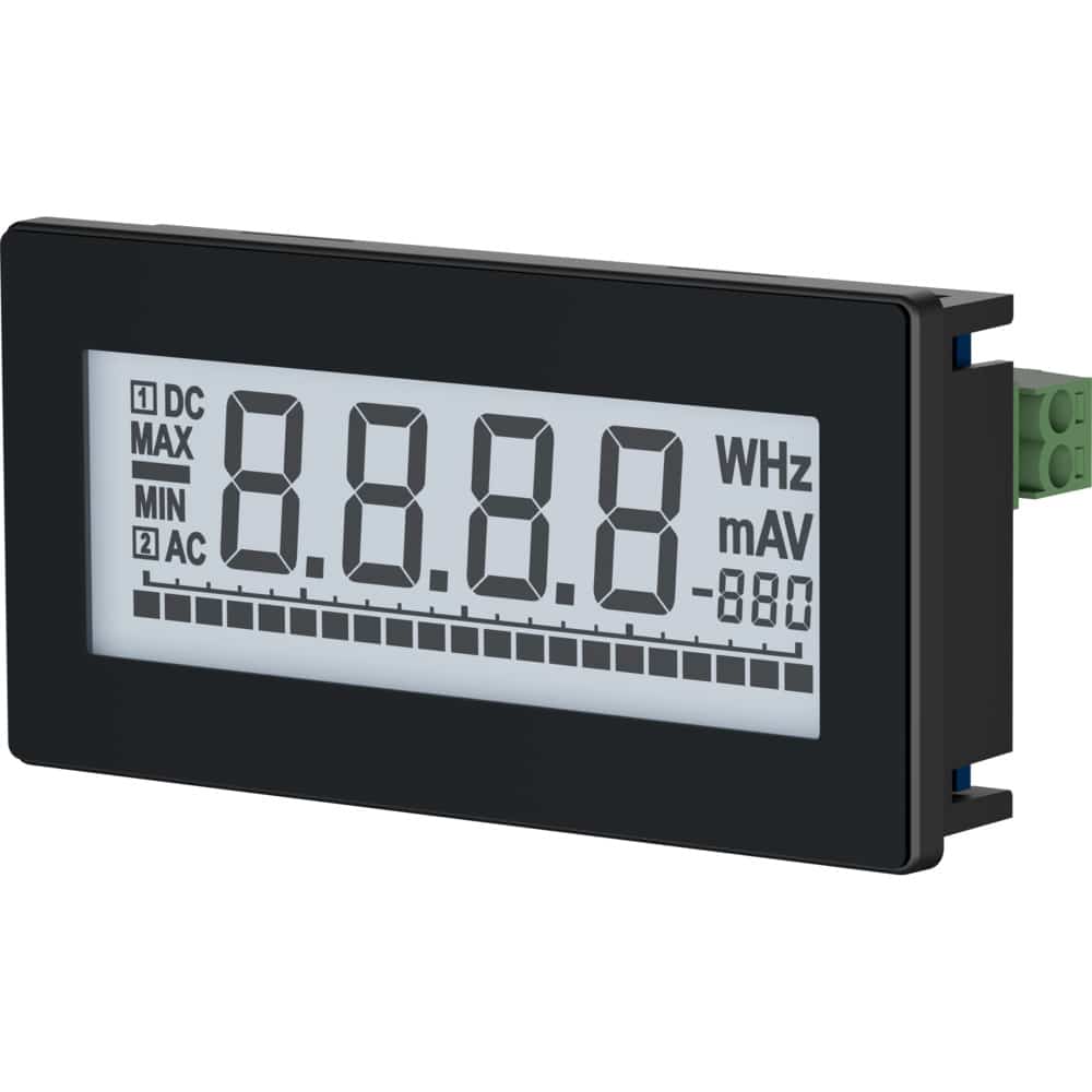 TDE Instruments DPM36-P skalierbares digitales Einbauinstrument für 0/4 bis 20 mA und 0/2 bis 10 V Analogsignale – Image 5