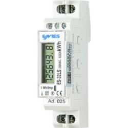 ENTES ES-32L Electricity meter 1-phase up to 32 A direct measuring optional with MID approval and RS485 interface
