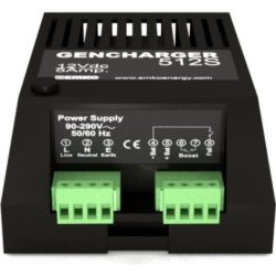 EMKO GENCHARGER SNT battery charger with integrated switching power supply for lead-acid batteries.