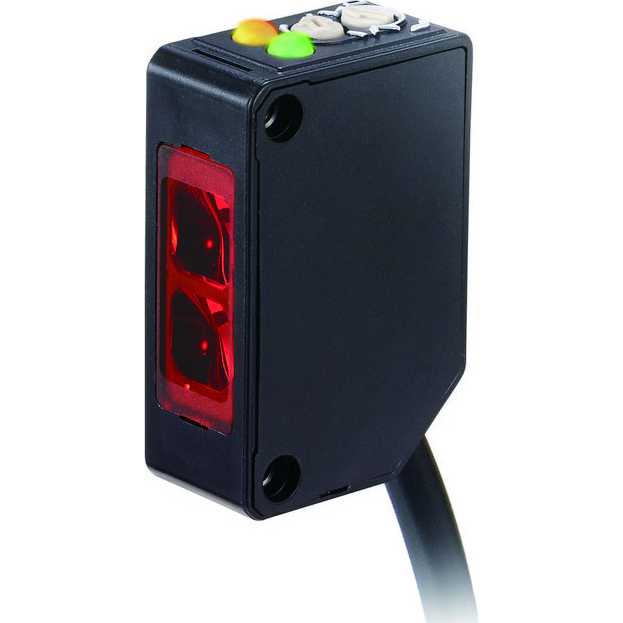 OPTEX FA Z4B-30CN4 Reflexlichttaster Hintergrundausblendung, NPN, 10 bis 300 mm, ca.. φ30 mm at 300 mm, IO-Link, Hysterese: Max. 5%, 4-turn Potentiometer, M8 4-pin gerader Verbinder
