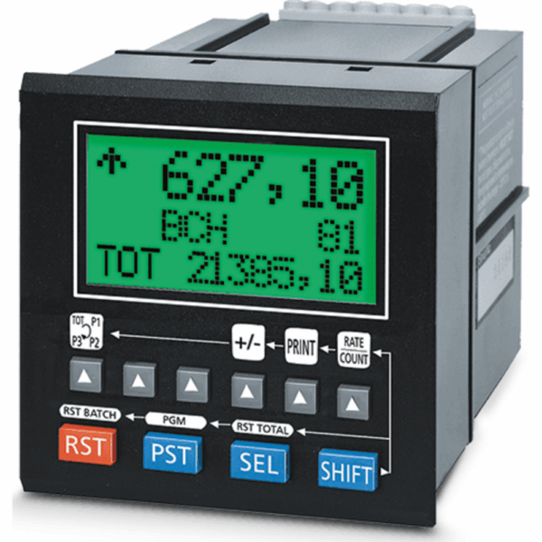 TRUMETER 9100 Mehrfach-Vorwahlzähler und Durchflussmesser