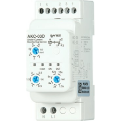 ENTES AKC-03D Undercurrent protective relay 1-phase up to 60 A including current transformer.